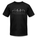 San Francisco, California T-Shirt - Skyline Unisex San Francisco T Shirt - black