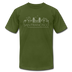 San Francisco, California T-Shirt - Skyline Unisex San Francisco T Shirt - olive