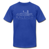 Raleigh, North Carolina T-Shirt - Skyline Unisex Raleigh T Shirt - royal blue