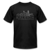 Raleigh, North Carolina T-Shirt - Skyline Unisex Raleigh T Shirt - black