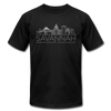 Savannah, Georgia T-Shirt - Skyline Unisex Savannah T Shirt - black