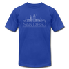 San Diego, California T-Shirt - Skyline Unisex San Diego T Shirt - royal blue