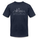 San Diego, California T-Shirt - Skyline Unisex San Diego T Shirt - navy