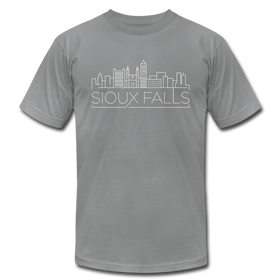 Sioux Falls, South Dakota T-Shirt - Skyline Unisex Sioux Falls T Shirt