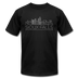 Sioux Falls, South Dakota T-Shirt - Skyline Unisex Sioux Falls T Shirt - black
