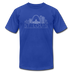 St. Louis, Missouri T-Shirt - Skyline Unisex St. Louis T Shirt - royal blue