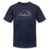 St. Louis, Missouri T-Shirt - Skyline Unisex St. Louis T Shirt - navy