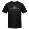 Tampa, Florida T-Shirt - Skyline Unisex Tampa T Shirt - black