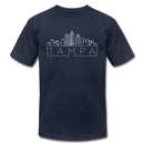 Tampa, Florida T-Shirt - Skyline Unisex Tampa T Shirt - navy