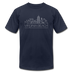Virginia Beach, Virginia T-Shirt - Skyline Unisex Virginia Beach T Shirt - navy
