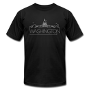 Washington DC T-Shirt - Skyline Unisex Washington DC T Shirt - black