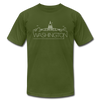 Washington DC T-Shirt - Skyline Unisex Washington DC T Shirt - olive