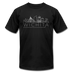 Wichita, Kansas T-Shirt - Skyline Unisex Wichita T Shirt - black