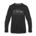 Denver, Colorado Long Sleeve T-Shirt - Skylines Unisex Denver Long Sleeve Shirt - black
