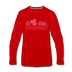 Albuquerque, New Mexico Long Sleeve T-Shirt - Skylines Unisex Albuquerque Long Sleeve Shirt - red