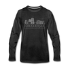 Albuquerque, New Mexico Long Sleeve T-Shirt - Skylines Unisex Albuquerque Long Sleeve Shirt - charcoal gray