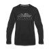 Atlanta, Georgia Long Sleeve T-Shirt - Skylines Unisex Atlanta Long Sleeve Shirt - black