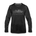 Atlanta, Georgia Long Sleeve T-Shirt - Skylines Unisex Atlanta Long Sleeve Shirt - charcoal gray