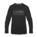 Anchorage, Alaska Long Sleeve T-Shirt - Skylines Unisex Anchorage Long Sleeve Shirt - black