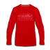 Anchorage, Alaska Long Sleeve T-Shirt - Skylines Unisex Anchorage Long Sleeve Shirt - red