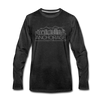 Anchorage, Alaska Long Sleeve T-Shirt - Skylines Unisex Anchorage Long Sleeve Shirt - charcoal gray
