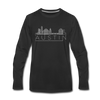 Austin, Texas Long Sleeve T-Shirt - Skylines Unisex Austin Long Sleeve Shirt - black