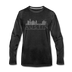 Austin, Texas Long Sleeve T-Shirt - Skylines Unisex Austin Long Sleeve Shirt - charcoal gray