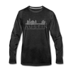 Austin, Texas Long Sleeve T-Shirt - Skylines Unisex Austin Long Sleeve Shirt - charcoal gray