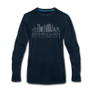 Birmingham, Alabama Long Sleeve T-Shirt - Skylines Unisex Birmingham Long Sleeve Shirt
