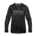 Baltimore, Maryland Long Sleeve T-Shirt - Skylines Unisex Baltimore Long Sleeve Shirt - charcoal gray