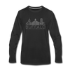 Buffalo, New York Long Sleeve T-Shirt - Skylines Unisex Buffalo Long Sleeve Shirt - black