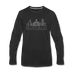 Buffalo, New York Long Sleeve T-Shirt - Skylines Unisex Buffalo Long Sleeve Shirt - black