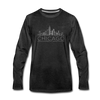 Chicago, Illinois Long Sleeve T-Shirt - Skylines Unisex Chicago Long Sleeve Shirt - charcoal gray