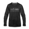 Colorado Springs, Colorado Long Sleeve T-Shirt - Skylines Unisex Colorado Springs Long Sleeve Shirt - charcoal gray