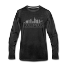 Columbus, Ohio Long Sleeve T-Shirt - Skylines Unisex Columbus Long Sleeve Shirt - charcoal gray