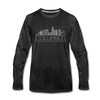 Columbus, Ohio Long Sleeve T-Shirt - Skylines Unisex Columbus Long Sleeve Shirt - charcoal gray