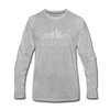 Detroit, Michigan Long Sleeve T-Shirt - Skylines Unisex Detroit Long Sleeve Shirt - heather gray