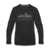 Fort Worth, Texas Long Sleeve T-Shirt - Skylines Unisex Fort Worth Long Sleeve Shirt - black
