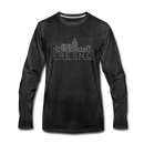 Fresno, California Long Sleeve T-Shirt - Skylines Unisex Fresno Long Sleeve Shirt - charcoal gray