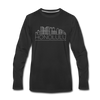 Honolulu, Hawaii Long Sleeve T-Shirt - Skylines Unisex Honolulu Long Sleeve Shirt - black