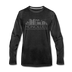 Honolulu, Hawaii Long Sleeve T-Shirt - Skylines Unisex Honolulu Long Sleeve Shirt - charcoal gray