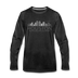Houston, Texas Long Sleeve T-Shirt - Skylines Unisex Houston Long Sleeve Shirt - charcoal gray