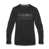 Juneau, Alaska Long Sleeve T-Shirt - Skylines Unisex Juneau Long Sleeve Shirt - black