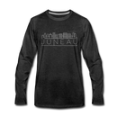 Juneau, Alaska Long Sleeve T-Shirt - Skylines Unisex Juneau Long Sleeve Shirt - charcoal gray