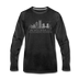 Jacksonville, Florida Long Sleeve T-Shirt - Skylines Unisex Jacksonville Long Sleeve Shirt - charcoal gray