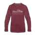 Kansas City, Missouri Long Sleeve T-Shirt - Skylines Unisex Kansas City Long Sleeve Shirt - heather burgundy