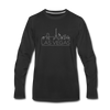 Las Vegas, Nevada Long Sleeve T-Shirt - Skylines Unisex Las Vegas Long Sleeve Shirt - black