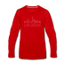 Las Vegas, Nevada Long Sleeve T-Shirt - Skylines Unisex Las Vegas Long Sleeve Shirt - red