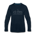 Las Vegas, Nevada Long Sleeve T-Shirt - Skylines Unisex Las Vegas Long Sleeve Shirt - deep navy