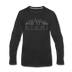 Miami, Florida Long Sleeve T-Shirt - Skylines Unisex Miami Long Sleeve Shirt - black